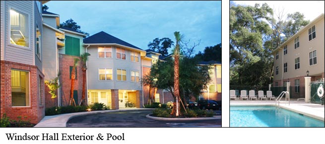 Windsor Hall Exterior & Pool