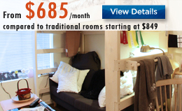 Single Rooms Luxury Dorms