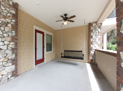 Balcony with Swing